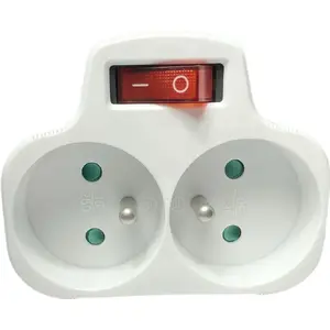 Plug on/off switch MicroConnect MC-PLUGOOEU1+2FRW EU type