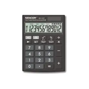 Desktop calculator SENCOR SEC 332T 8-digit solar powered with tilt display