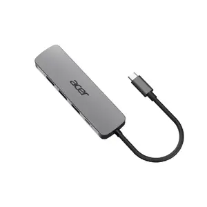 Acer 5‑1 Type‑C donglis HP.DSCAB.021 ar HDMI, USB 3.0 un 100W Power Delivery
