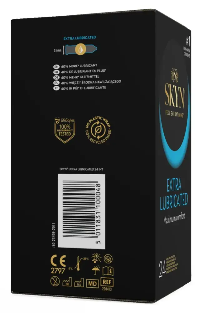 Презервативы SKYN Extra Lubricated 24 шт Photo 2