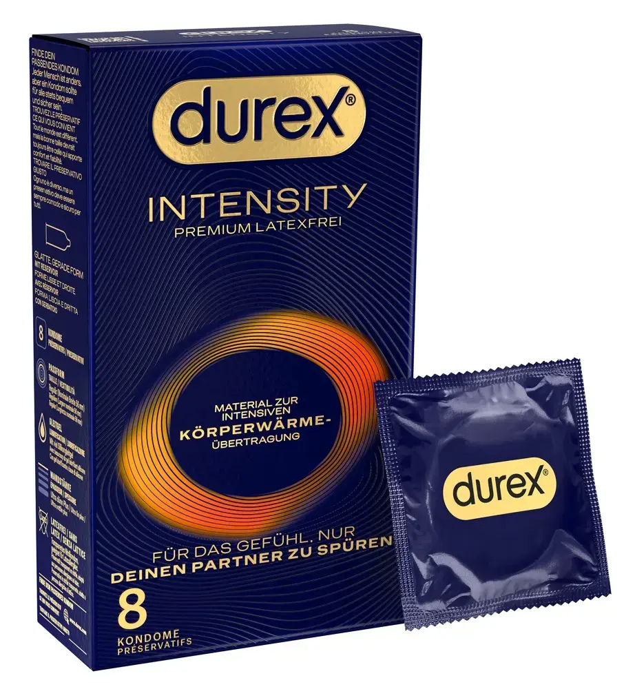 Condoms Durex Intensity — pack of 8 Photo 2