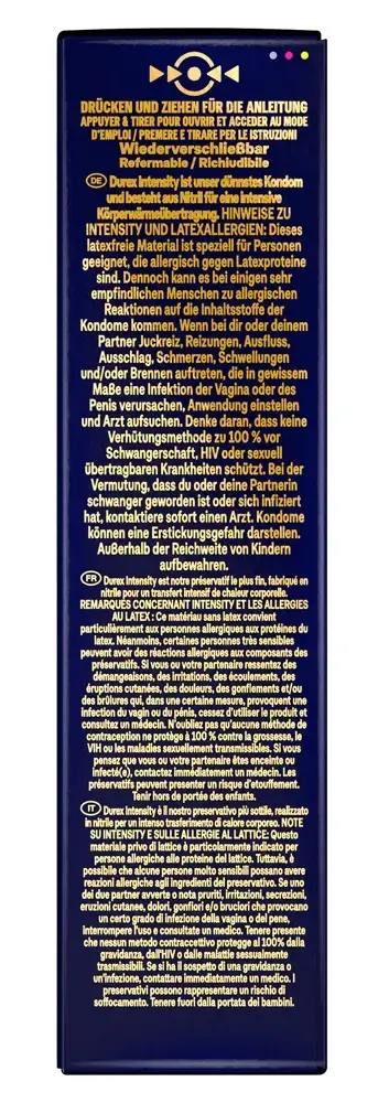 Condoms Durex Intensity — pack of 8 Photo 5