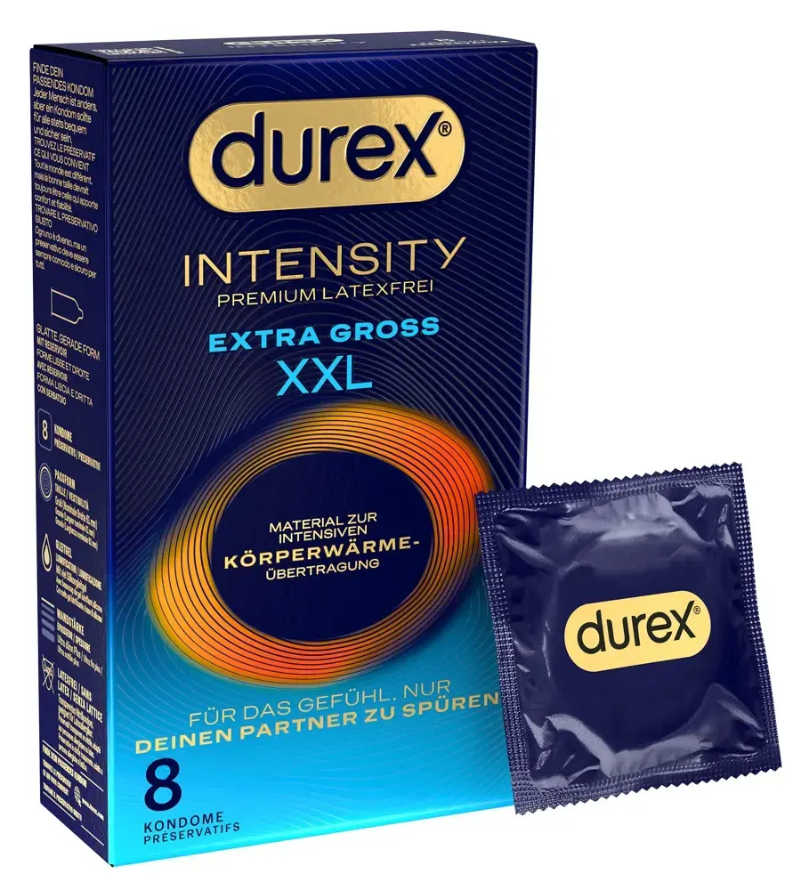 Condoms Durex Intensity Extra Large — 8 pcs Photo 2