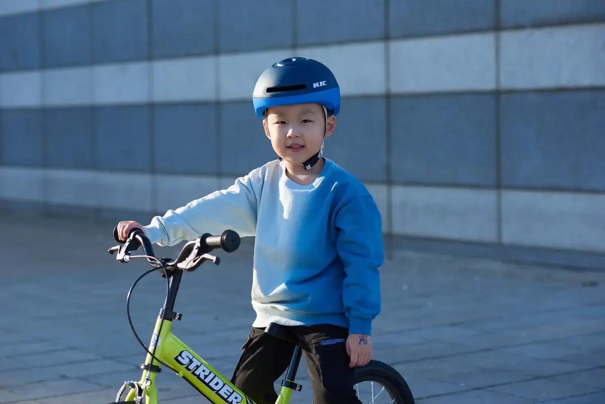 HJC GLEO velosipēda ķivere — tumši zila regulējama Photo 8