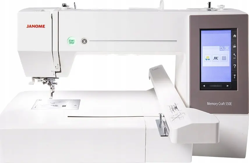 JANOME MC 550e швейно-вышивальная машина Photo 8
