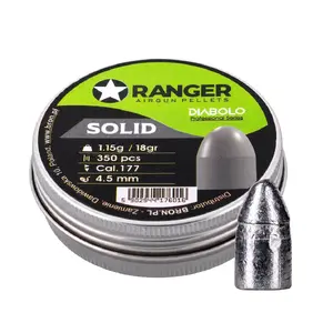 Diabolo airgun pellets RANGER PRORO 4.5 mm (0.177) 1.15 g — 350 rounds in aluminum container