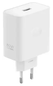 OPPO SuperVOOC Universāls Iekštelpu Maiņstrāvas Ātrais Lādētājs 80W Balts