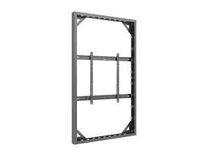 Multibrackets M Pro Series Enclosure for 86 Inch Displays Wall Mount Black Steel Landscape and Portrait Orientation VESA up to 600x800