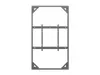 Multibrackets M Pro Series Enclosure 86" Wall Black Photo 2