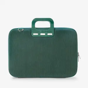 Laptop sleeve Bombata Velluto for 15.6–16" laptops, Turquoise