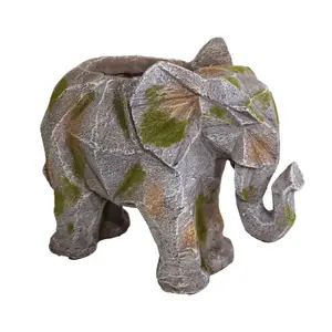 Flower pot BESK Zilonītis 37x18x30 cm — decorative garden planter