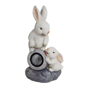 Садовый солнечный светильник BESK Bunny модель 9142707 — декоративный на солнечной батарее