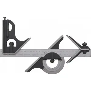 Combination Square LIMIT 266850106 – Adjustable Measurement Tool for Layout and Angle Checking