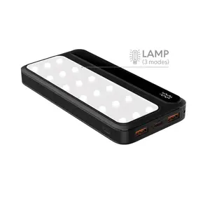Powerbank P10 LCDPD 10,000mAh LAMP