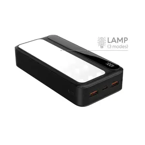 Portable Power Bank P20 LCDPD LAMP 20000mAh