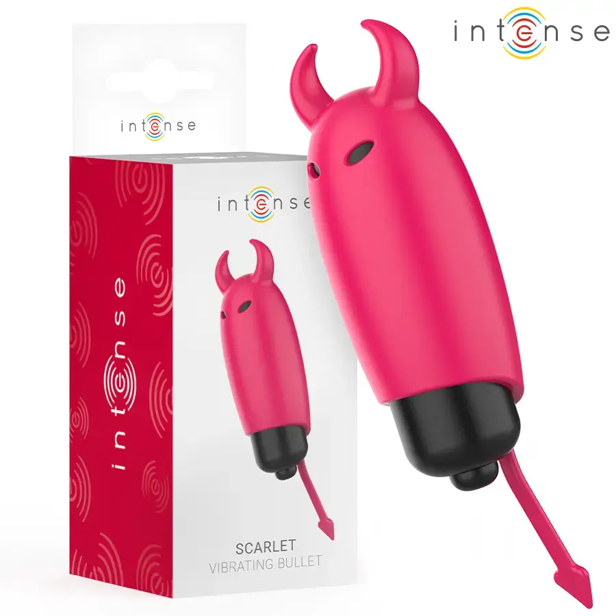 Vibrējošā kapsula INTENSE SCARLET 9,3