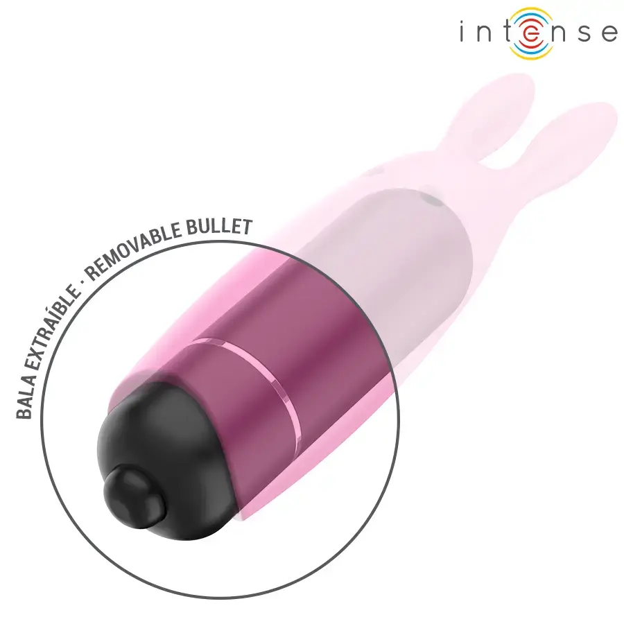 Vibrating bullet INTENSE HOPPER PINK 8.3x2.4 cm Photo 5