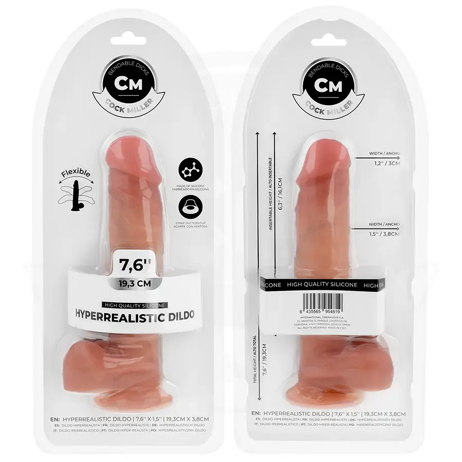 Дилдо Cock Miller Гиперреалистичное Photo 8