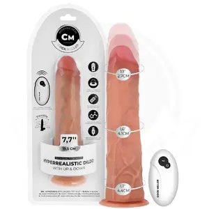 Dildo Cock Miller Hyper-Realistic Dildo with Suction Cup and Thrusting Remote Control 19.5 cm