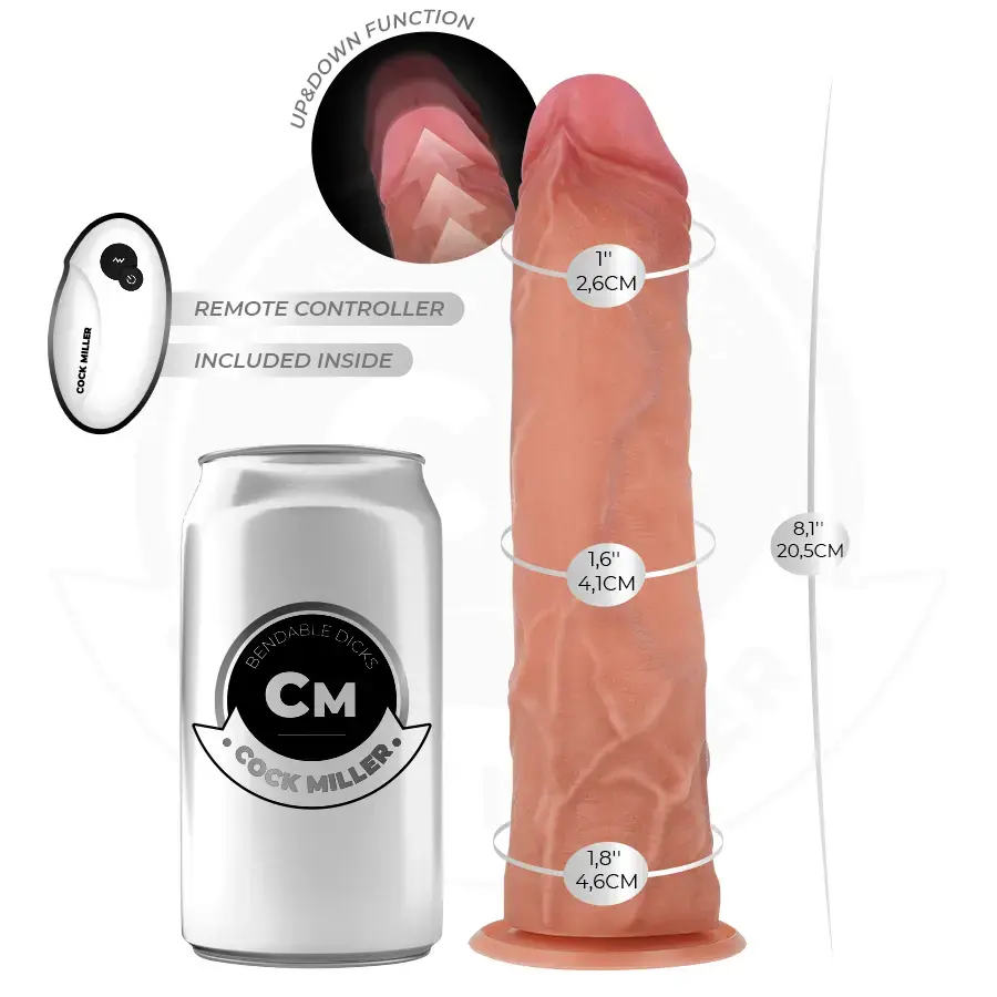 Dildo Cock Miller Hiperreālistisks Dildo Photo 3
