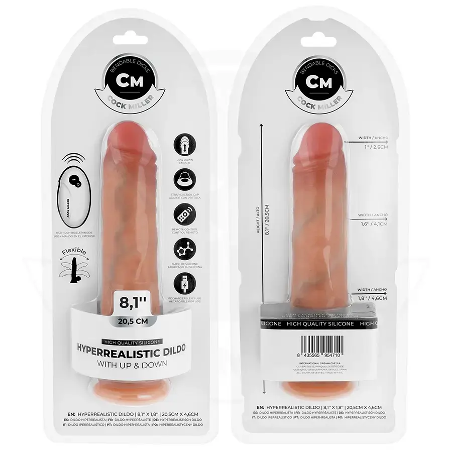 Dildo Cock Miller Hiperreālistisks Dildo Photo 7