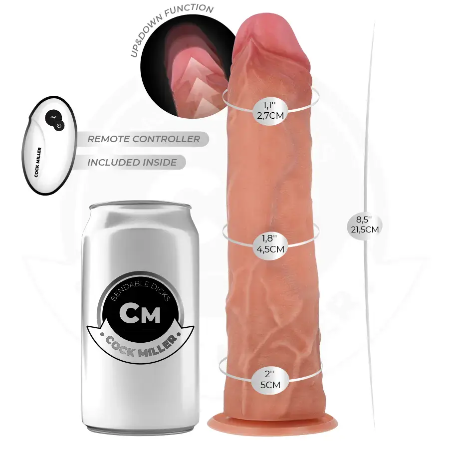 Дилдо COCK MILLER ГИПЕР-РЕАЛИСТИЧНОЕ Photo 3