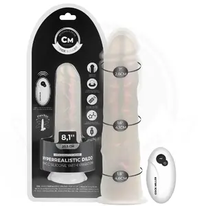 Dildo Cock Miller D-243376 White Silicone 20.5 cm