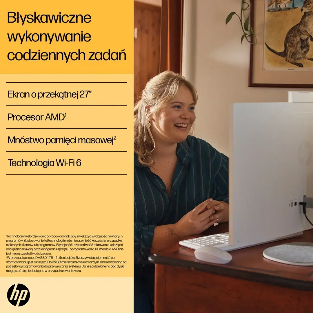 HP 27-cr0232nw All-in-One — Ryzen 5 7520U Photo 4