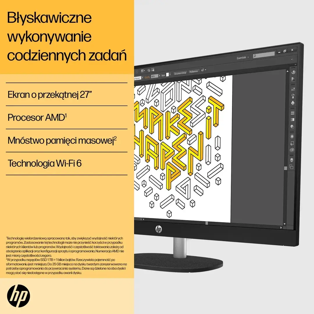 HP 27-cr0232nw All-in-One — Ryzen 5 7520U Photo 7