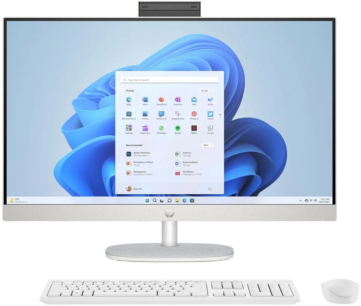 All-in-One dators HP 27-cr0232nw — AMD