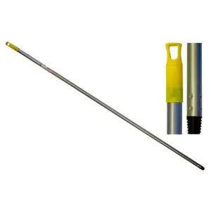 Brush handle Sauber 24800902, length 140 cm, grey/yellow