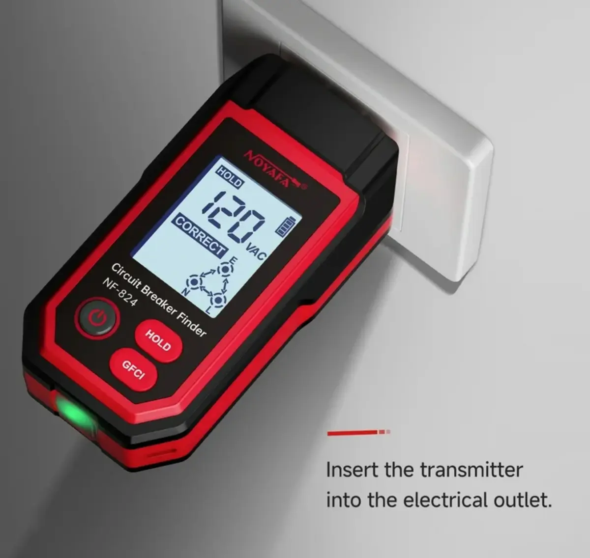 NOYAFA NF-824 индикатор УЗО для розеток Photo 2