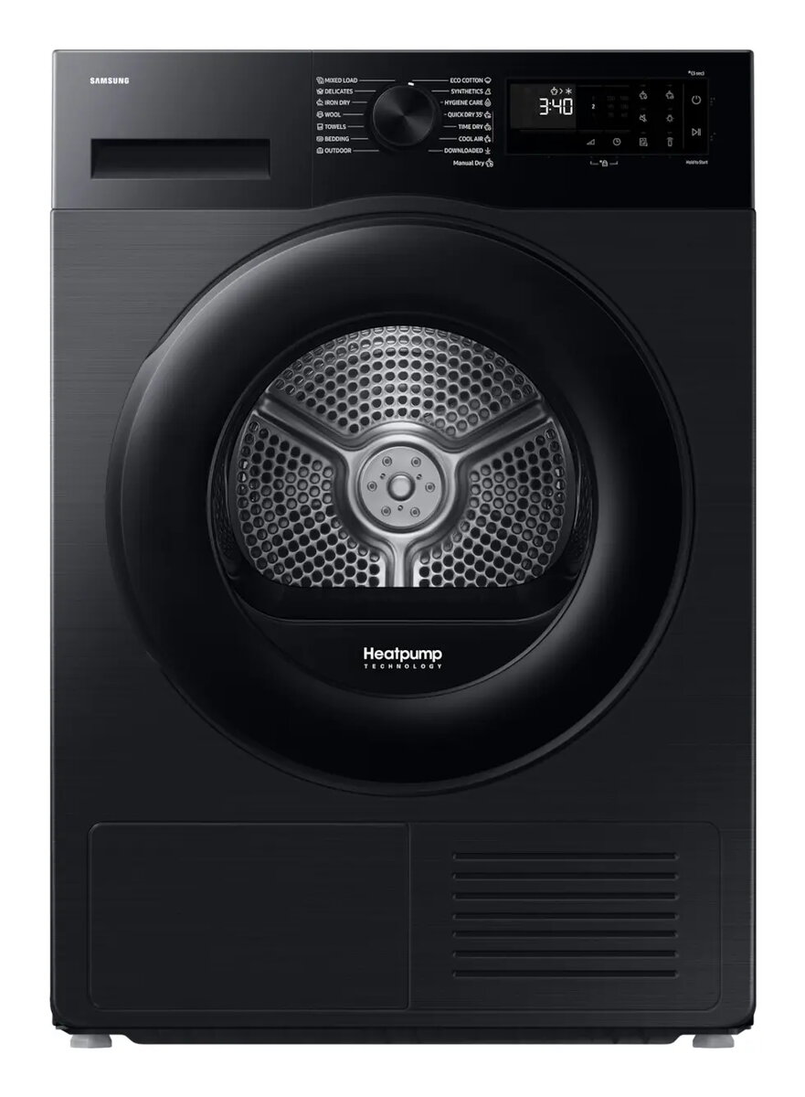 Samsung DV90DG52A0ABLE brīvi stāvoša veļas žāvētājs