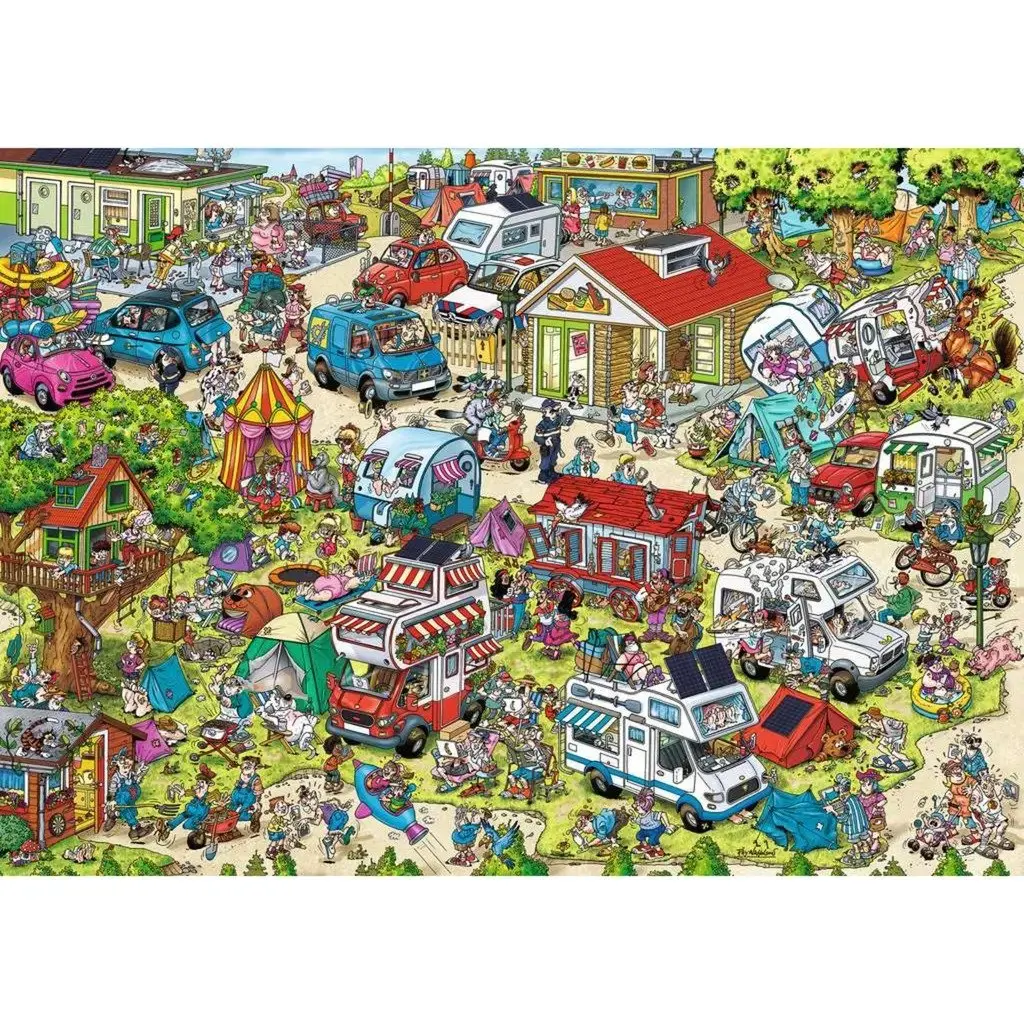 Ravensburger The Campsite пазл 1000 деталей Photo 2