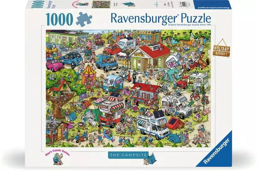 Ravensburger puzle The Campsite 1000 gabaliņi