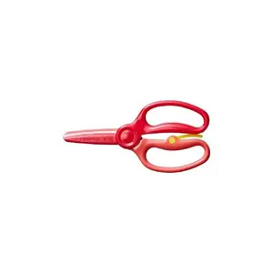 Children's learning scissors Fiskars 2014720, red, safety rounded tips, small size for kids