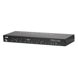 KVM slēdzis Incase CS1768 — 8 porta USB ar DVI video un audio pārslēgšanu