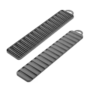 Dish dryer tray METALTEX Gravity Slim IT0132.04.85, PEVA plastic, 42×7.8×1 cm, grey