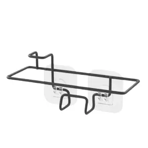 Dishwashing accessories holder METALTEX 20×7.5×3 cm, black, stainless steel, Touch Therm coating