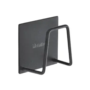 Sūklīša turētājs METALTEX IT0139.76.46, nerūsējošais tērauds 5×5 cm, melns touch-therm pārklājums