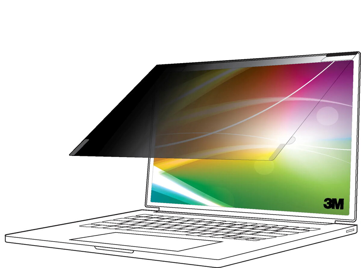 3M Bright Screen privātuma filtrs Dell