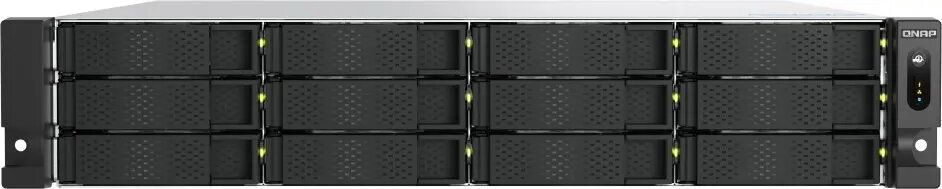 NAS QNAP TS-H1277AXU-RP-R7-32 12 līdzekļu nodalījumi
