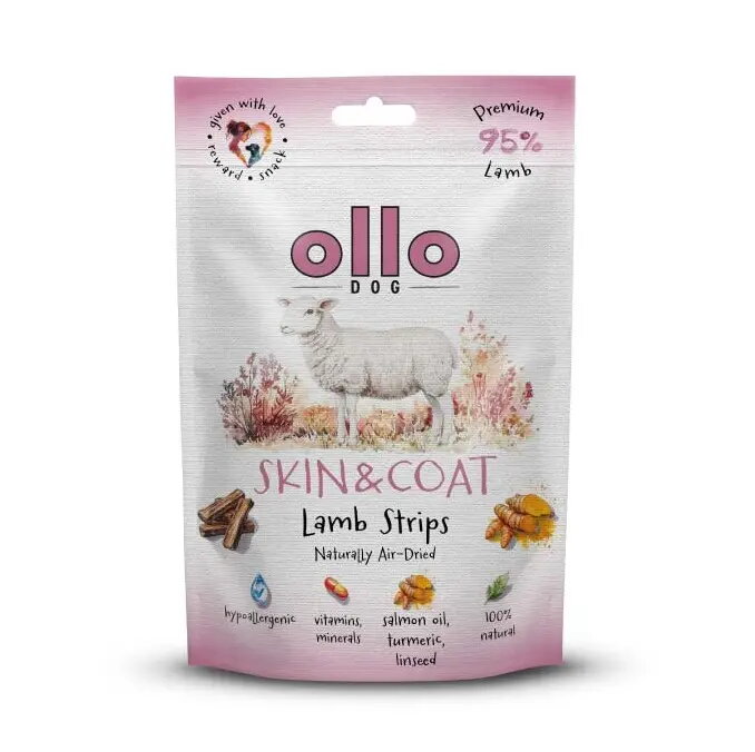 Kucēnu kārums OLLO Air-Dried Skin &