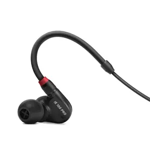 Внутриканальные наушники Sennheiser IE 100 PRO — проводные, кабель 1.3 м, 20 Ω, 20–18 000 Гц, макс. SPL 115 дБ, черные