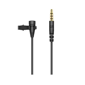 Петличный микрофон Sennheiser XS LAV MOBILE, клипса, конденсаторный, всенаправленный, кабель 2 м, 3.5 мм, 50–18000 Гц, 19 г, черный