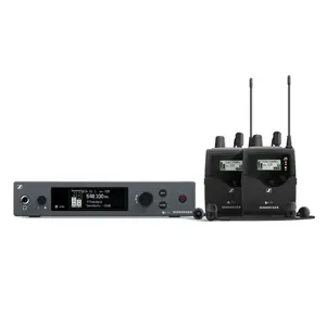 In-ear monitoring system Sennheiser EW IEM G4-twin-A — wireless IEM set with two bodypack receivers, 516–558 MHz