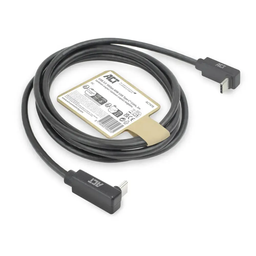 ACT AC7478 USB 3.0 Type-C kabelis Photo 3