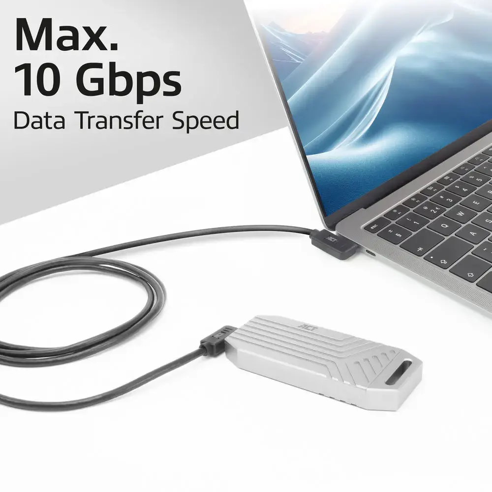 ACT AC7486 USB-C uz USB-C kabelis Photo 6