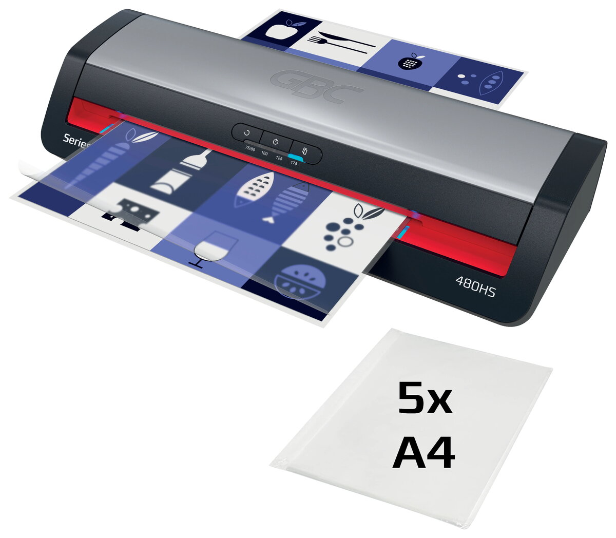 GBC 480HS biroja A3 karstās laminēšanas