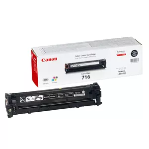 Картридж тонера Canon 716BK 2300 страниц черный
